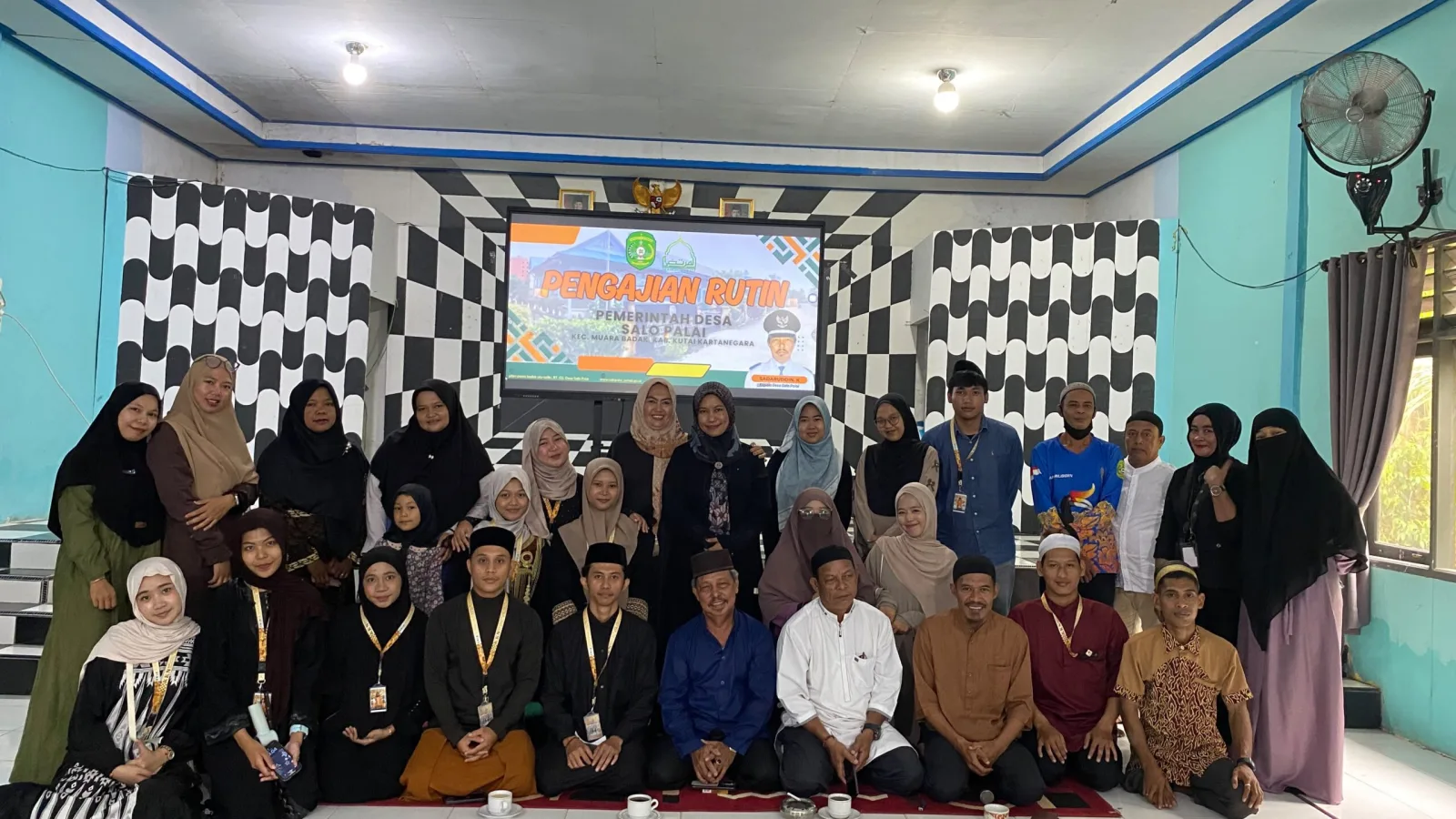 Pengajian Rutin Desa Salo Palai Hadirkan Sinergi Lembaga Desa dan Mahasiswa KKN