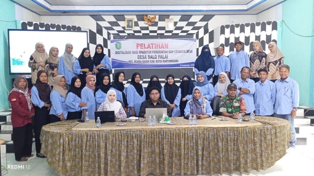 Pemerintah Desa Salo Palai Gelar Pelatihan Digitalisasi