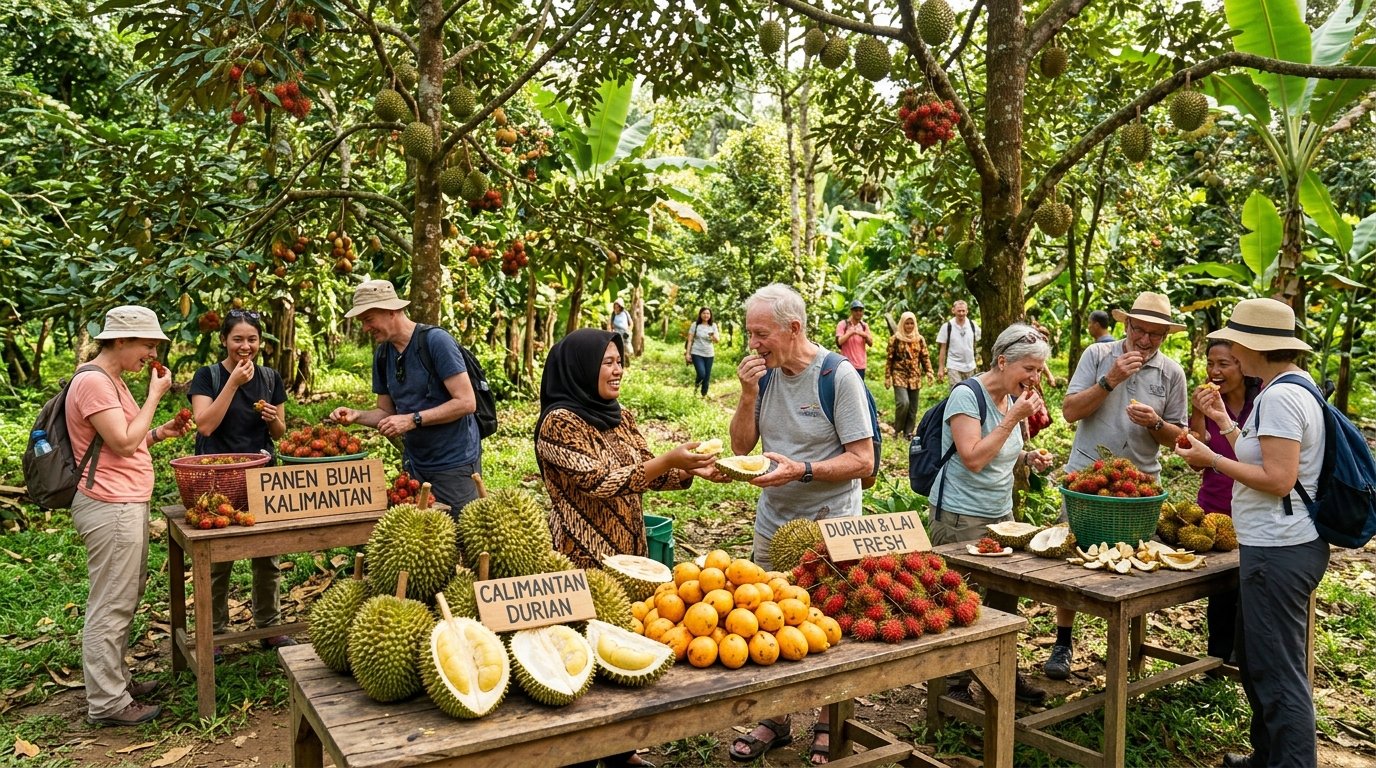 Wisata Kebun Durian Salo Palai