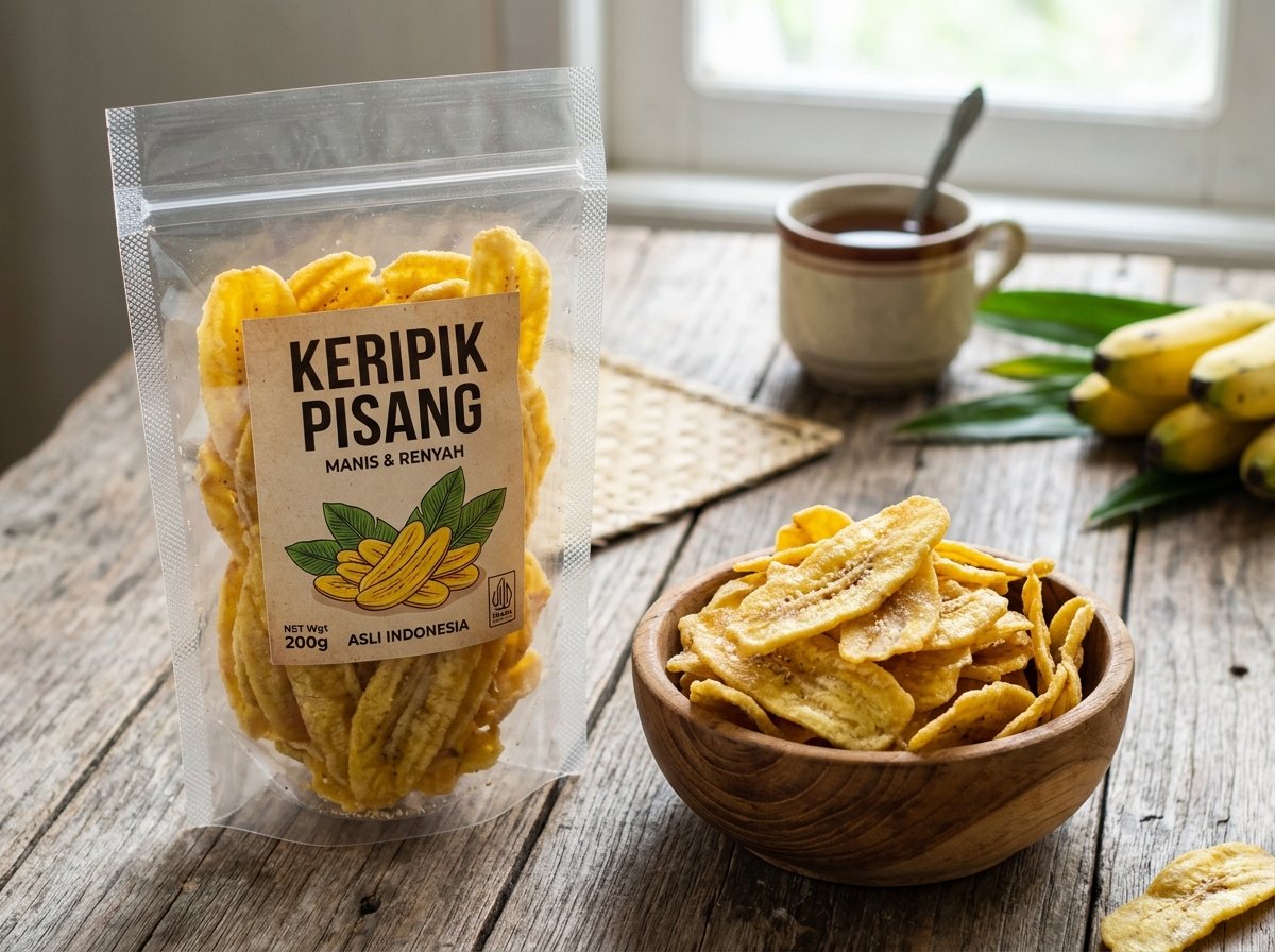 Keripik Pisang Gurih Salo Palai